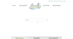 Desktop Screenshot of cityofatchison.com